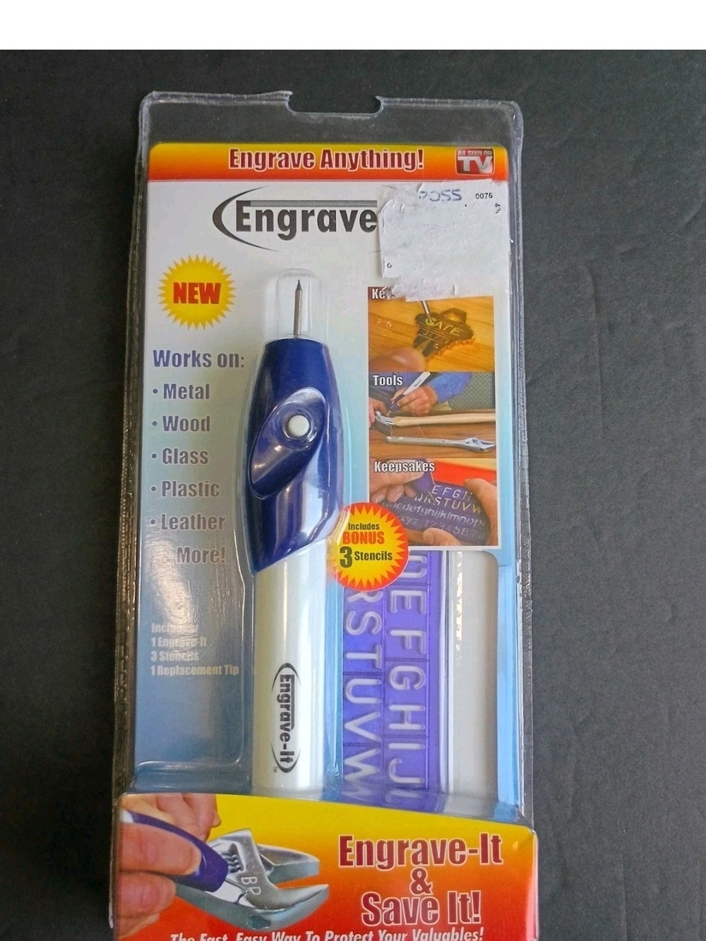 EZ Engrave-it Engraving Tool New Sealed